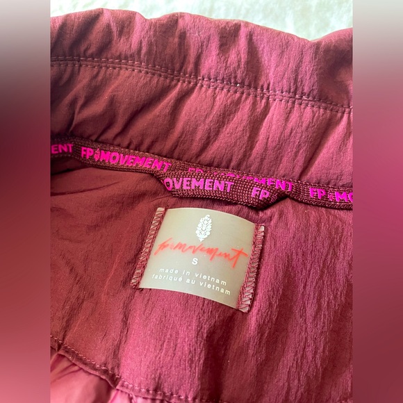 NWOT Free People Off The Bleachers Coach Jacket by FP Movement with Buti Logo - Picture 6 of 16